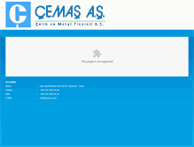 Tablet Screenshot of cemas.com