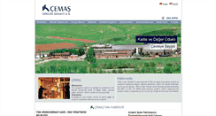 Desktop Screenshot of cemas.com.tr